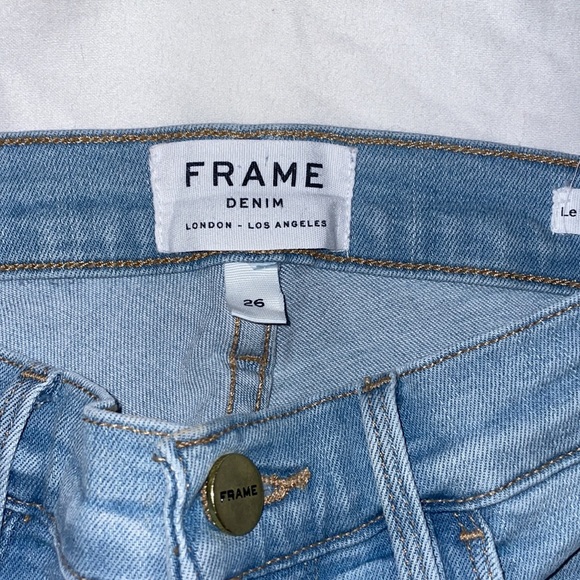 FRAME Denim Le Skinny de Jeanne Crop Size: 26 - Picture 5 of 7
